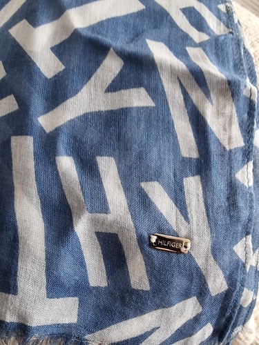 Tommy hilfiger schal blau - tommy,